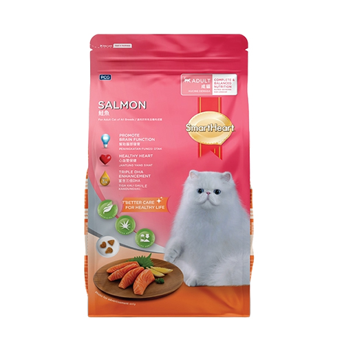 SmartHeart Cat Food Salmon (480gm)